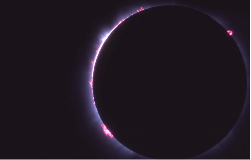 Image of solar eclipse