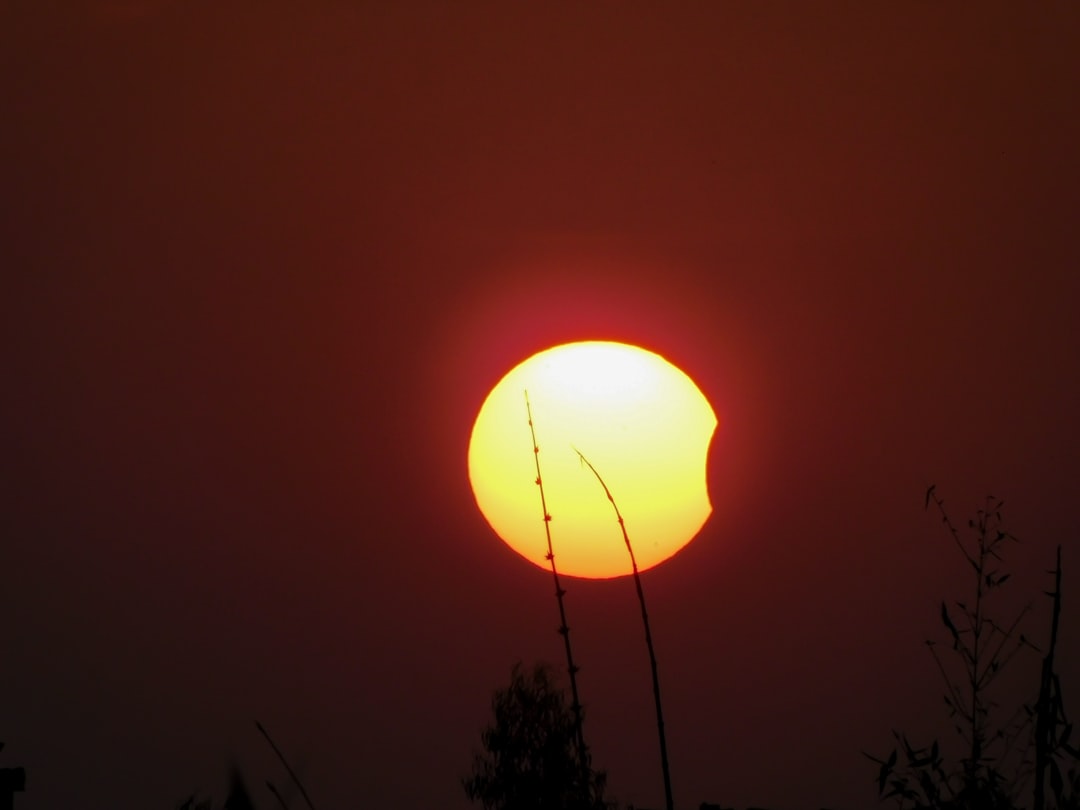 Image of solar eclipse