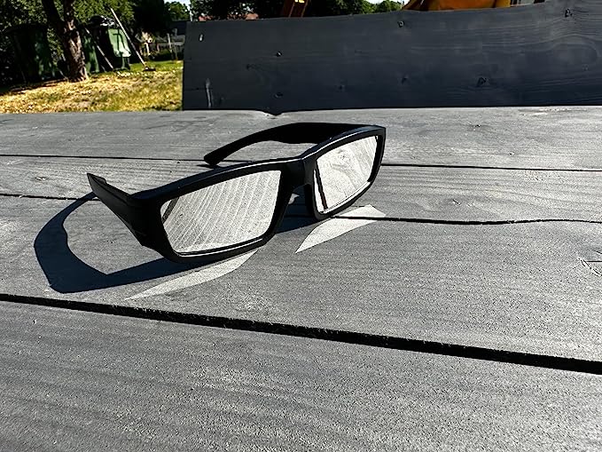 Plastic Solar Glasses