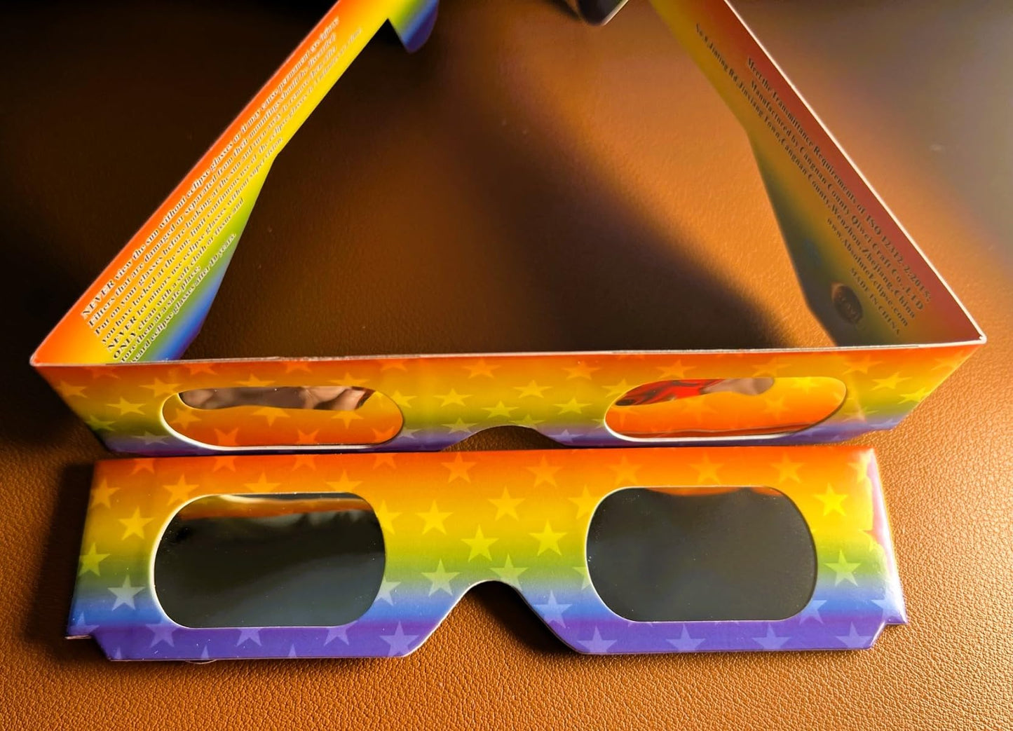 Solar Eclipse Glasses - Rainbow