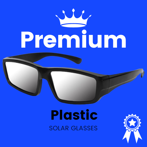 Gafas solares de plástico de lujo