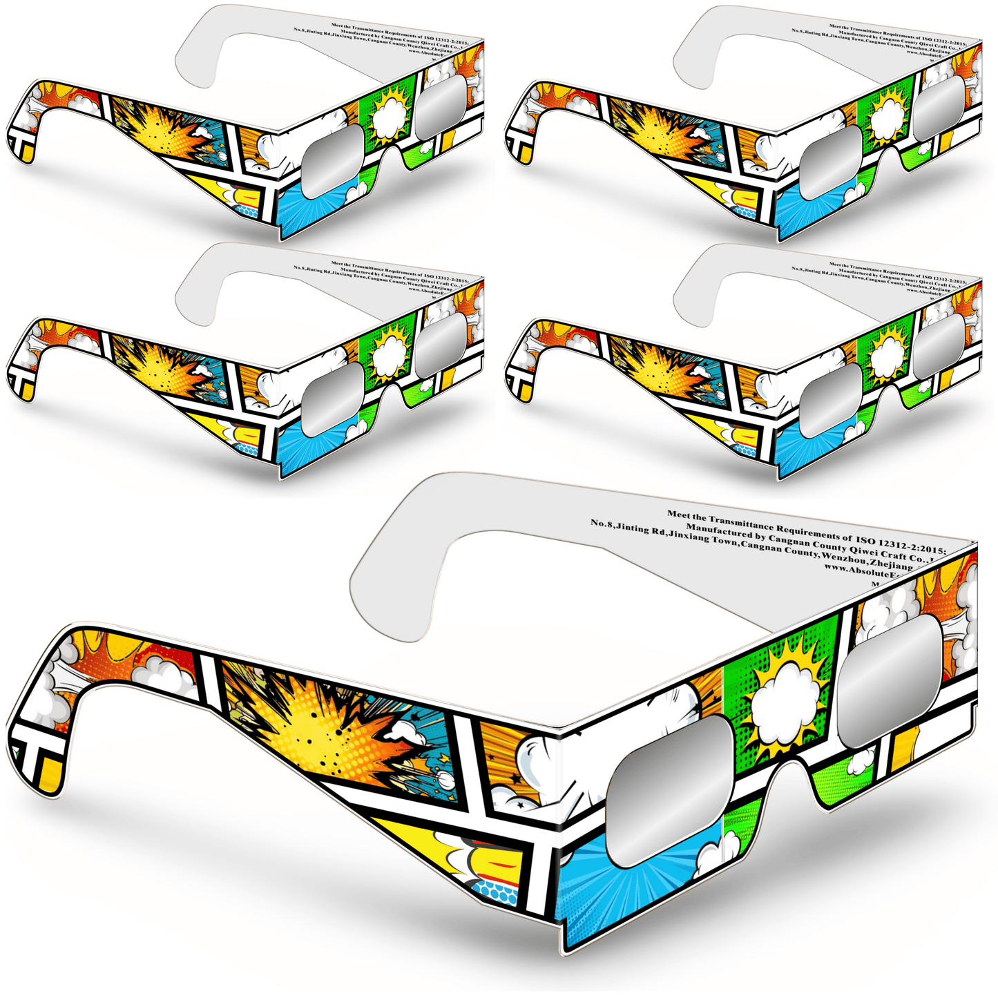Solar Eclipse Glasses - Comic - Absolute Eclipse